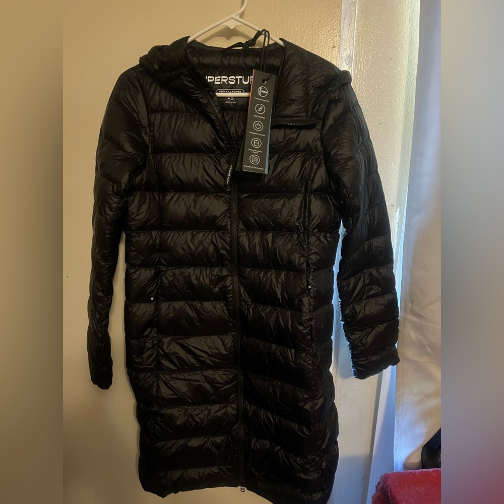 Aritzia Black Puffer Jacket